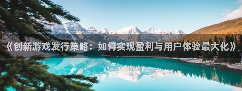 im电竞官网注册方法是什么样的：《创新游戏发行策略：如何实现盈利与用户体验最大化》