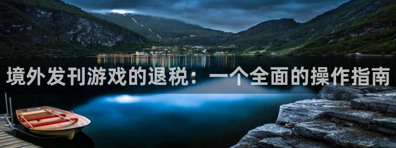 im电竞官网代理注册不了：境外发刊游戏的退税：一个全面的操作指南