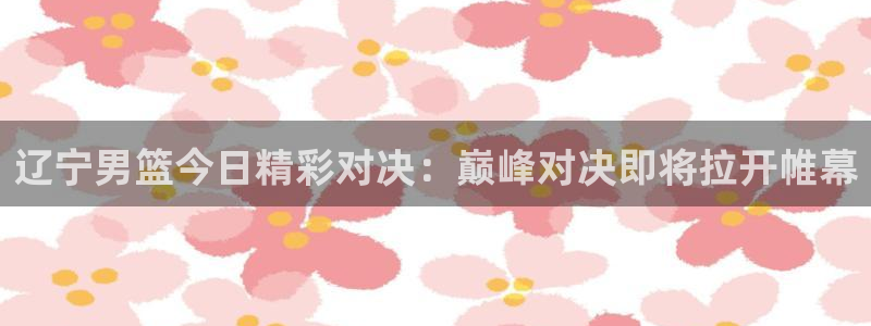 乐球直播nba在线：辽宁男篮今日精彩对决：巅峰对决即将拉开帷幕